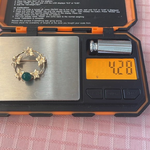 14 k gold vintage broach - Picture 5 of 5